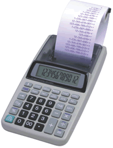 LP-19TS/LP-19TE printing calculator